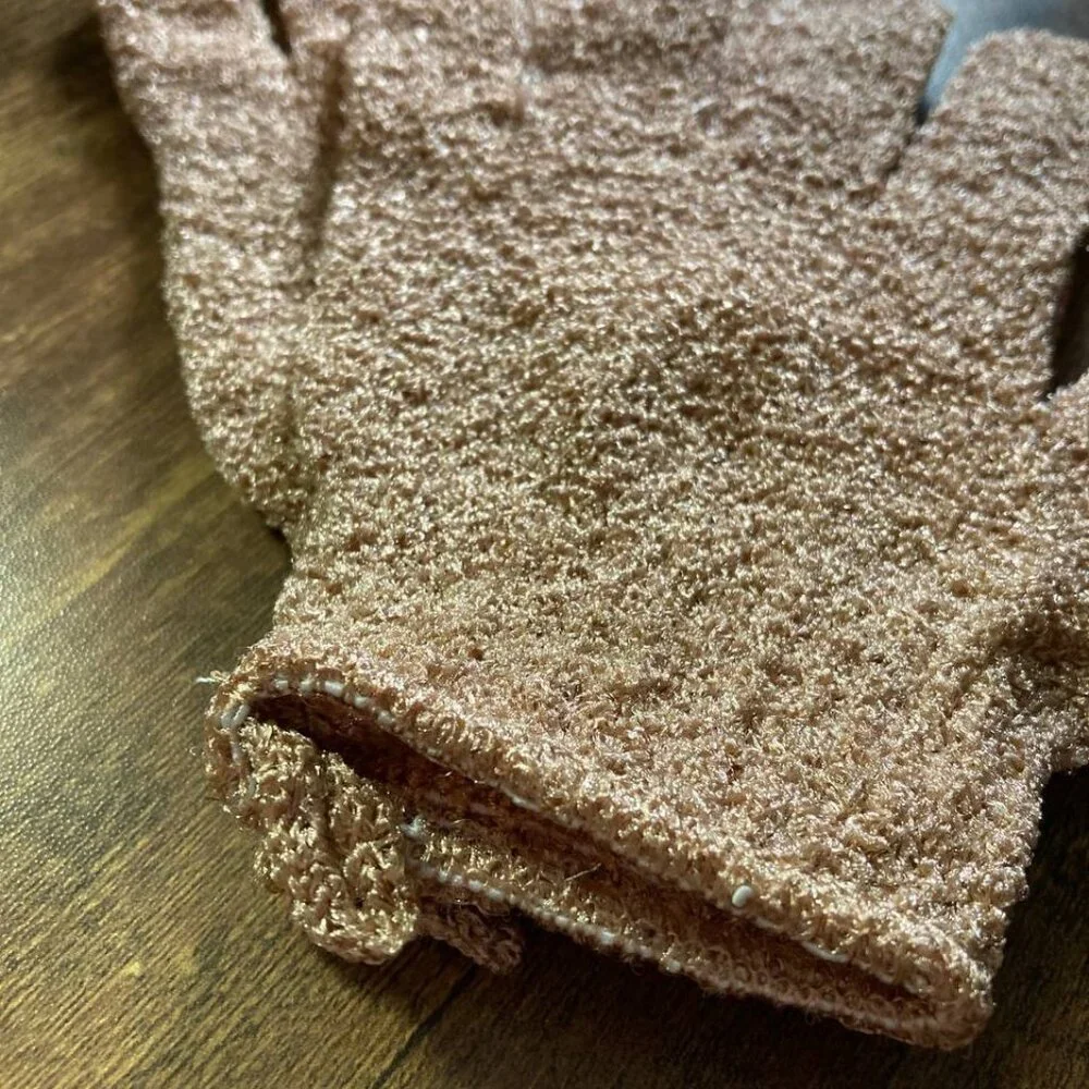 NEW SHOWER GLOVES, Exfoliating Bath Gloves, Bath Gloves